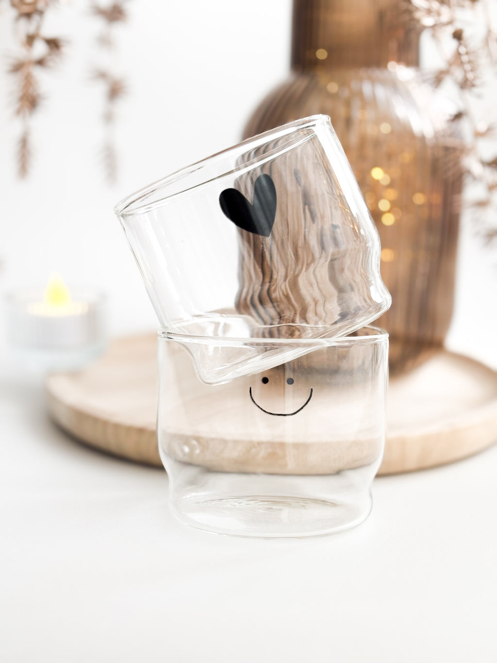 Barista Kaffee Glas